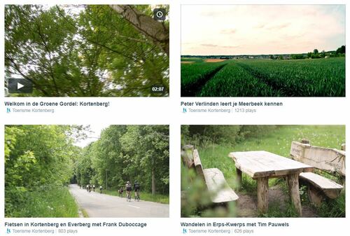 Filmpje 'Fietsen in Kortenberg en Everberg', 'Wandelen in Erps-Kwerps' en 'Meerbeek leren kennen